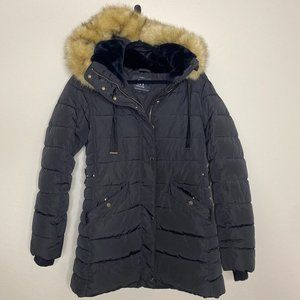 Black Puffer Jacket- Zara